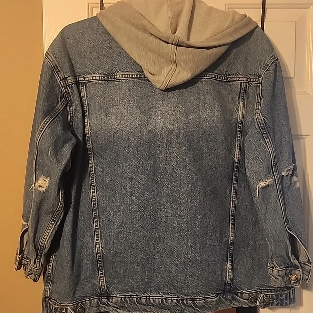 We The Free Flawless Hooded Denim Jacket - Picture 11 of 12